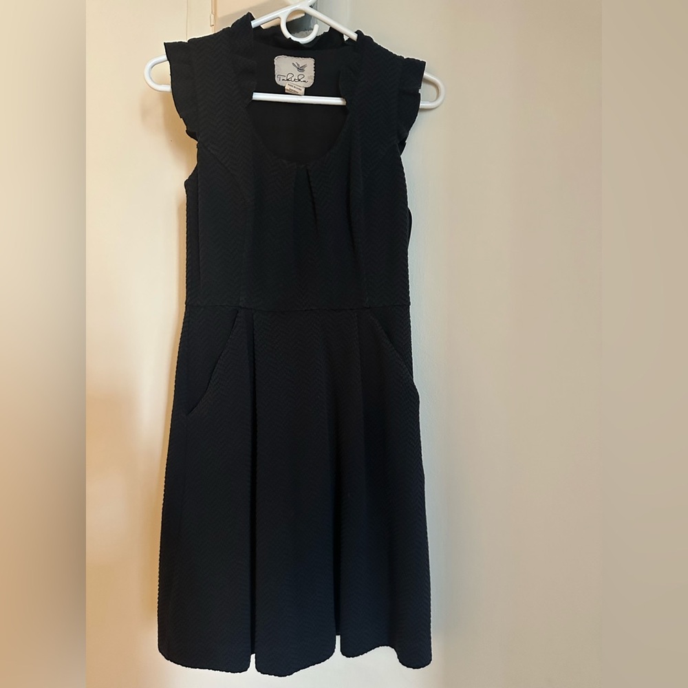 Tabitha Anthropologie Black Dress - size 2
